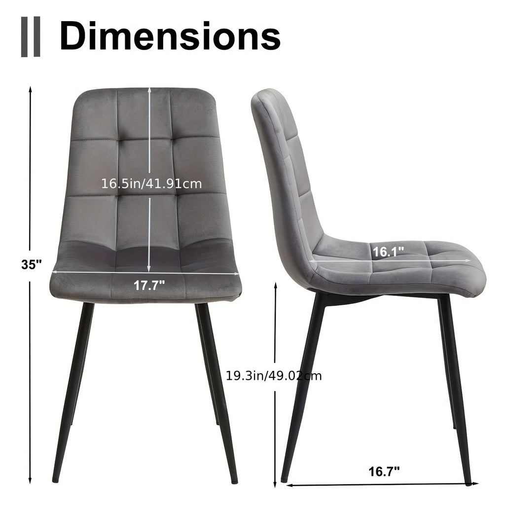 Mid-Century Modern Dining Set 5pcs Mid-Century Modern Round Dining Table Set for 4 - Brown Dinner Table with 4 Chairs, Coffee Table & Chairs with Metal Legs Soft Cushion for Kitchen Dining Room, Apartment